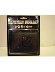 Sports: Pittsburgh Steelers Black Leather Wallet - Rico industries