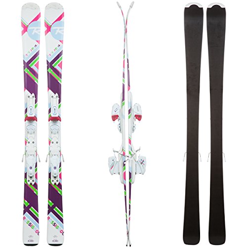 Rossignol Fun Girl Kids Skis with Xelium 45 Bindings 2014