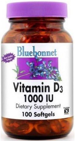 VITAMIN D3 1000IU Natural Fish Oil 100 SoftGels(pack of 3)