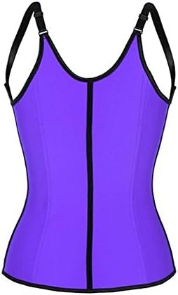 Paysu Womens Plus Size Sport Latex Waist Trainer Corset Vest Cincher Shaper