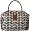 Orla Kiely Acorn Cup Betty Satchel - Black