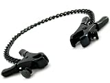 M2m Nipple Clamps, Plier With Chain, Black