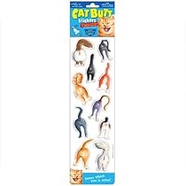 Blue Q Cat Butt Stickers