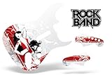 Rock Band Guitar Skin, Fits Xbox 360 / PS3 (Stratocaster Guitar) Hoochie