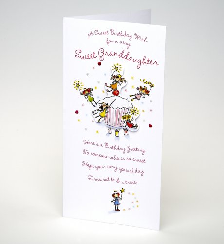 Granddaughter Tiny Fairies Cupcake