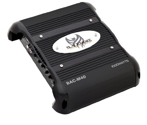BLACKMORE 1000 WATT MONO BLOCK AMPLIFIER RMS POWER 300W 4 OHMS CAR AMP BAC-M40
