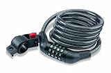 Canyon Combi Cable Lock 4 Digit with Bracket 1800x10mm Smoke