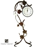 Grandeur Grapevine Wrought Iron Clock - BUY ONE GET ONE FREE!