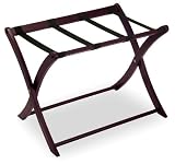 Folding Luggage Rack (Espresso) (20 H x 26.5 W x 18.7 D)