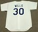 All Products : MAURY WILLS Los Angeles Dodgers 1960's Majestic Cooperstown Throwback Baseball Jersey