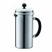 Bodum Chambord Hotel 8 Cup Stainless Steel French Press Coffeemaker, 1.0 l, 34-Ounce.