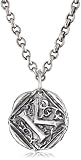 Waxing Poetic Square Insignia K Charm, 18