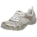Skechers Women's Compulsions-Renovate Sneaker,Silver/Yellow,5 M US