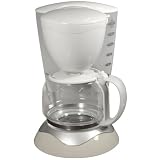 Kalorik CM-20903 Silver Line 900-Watt 10-Cup Coffeemaker With Glass Carafe