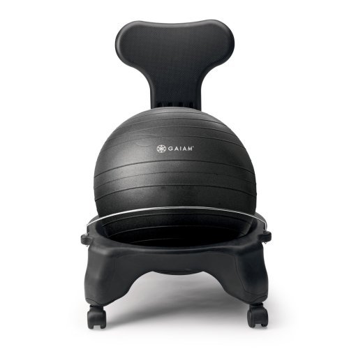 Gaiam Balance Ball Chair (Black)