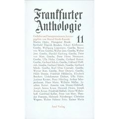 Frankfurter Anthologie. Gedichte und Interpretationen: Elfter Band: Gedichte und Interpretationen. Mit einem Gesamtverzeichnis f�r alle elf B�nde: BD 11