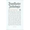 Frankfurter Anthologie. Gedichte und Interpretationen: Elfter Band: Gedichte und Interpretationen. Mit einem Gesamtverzeichnis f�r alle elf B�nde: BD 11
