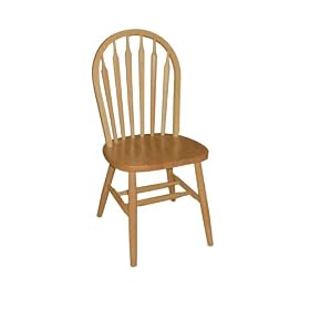 International Concepts C72-211 SPICE 36 Inch High Arrowback Chair - PLAIN LEGS by Bar Stools