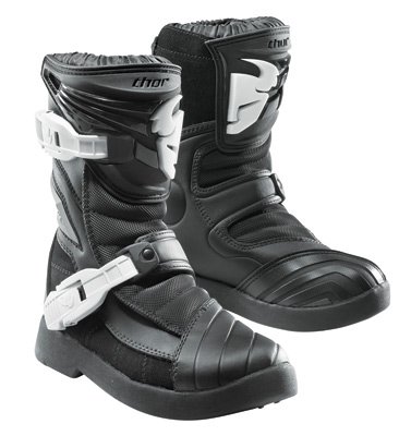 Thor Motocross Youth Quadrant Jr. Boots - Kids 13 Black