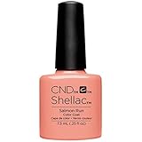 CND Shellac Nail Polish, Salmon Run, 0.11 lb.