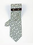 Phat Farm - Phat Farm Silver Concentric Circles Tie