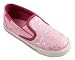 Converse Kids Glitz ALL STAR Chuck Taylor Slip On Shoes Pink Silver