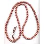 All Natural Handmade Plain Cedar Prayer Beads Necklace - 10 mm