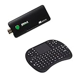 Rikomagic Bluetooth Android 4.2 Quad Core Mini PC MK802IV 16GB + Generic Wireless Mini Keyboard