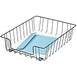 Fellowes Workstation Letter Size Desk Tray Organizer, Wire, Black (60112)