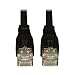 TRIPP LITE Augmented Cat6/Cat6a Snagless 10G Patch Cable RJ45, Black, 5-Feet (N261-005-BK)
