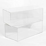BallQube NASCAR Die Cast Race Car Holder - 1:24 Scale - (2 Pack) - Die Cast NASCAR Racing - Sports Memoriablia Display Case - Sportscards Collecting Supplies