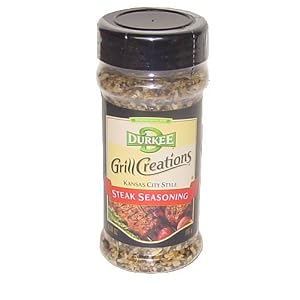 Durkee Grill Creations Kansas City Style Steak Seasoning ( Net Weight 6.20 oz ) by Durkee