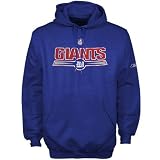 Reebok New York Giants Royal Blue Team Marks Hoody Sweatshirt