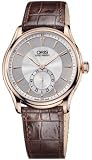 NEW ORIS ARTELIER 18K ROSEGOLD HAND WINDING MENS WATCH 396 7580 60 51 LS