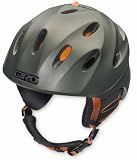  : Giro Fuse Snow Helmet Matte Olive/Orange (Small)