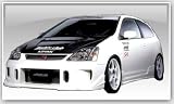 02-05 Honda Civic Si HB BD3 Body Kit