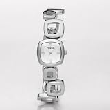 41na0FNKOzL. SL160  Fossil Womens ES1869 Core Square Link Stainless Steel Silver Dial Watch