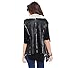 Ayliss Women Winter Wild Collar Sleeveless Jacket Leather Grass Vest Coat