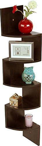 KitchInspirations Corner Wall Mount Storage and Display Shelf