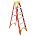 Werner 6206 300-Pound Duty Rating Type IA Fiberglass Stepladder, 6-Foot