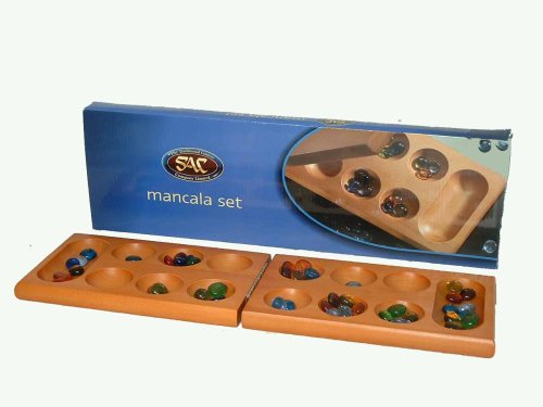 Childrens Toyshop  Toys : Wooden Mancala Set