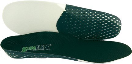 Slimflex Full Length Standard Orthotic Insoles Green