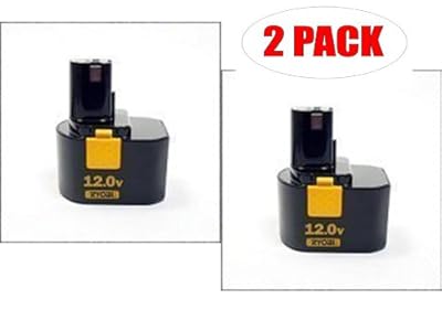 Ryobi HP1202M / SA120 Replacement 12V Ni-Cd Battery (2 PACK) # 1311148-2PK