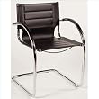Daniela Leather Chair by Euro Style