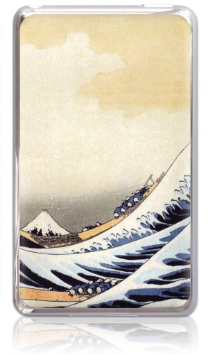 GelaSkins Protective Skin with Screen Protector for 80 120 160 GB iPod classic 6G (The Great Wave)