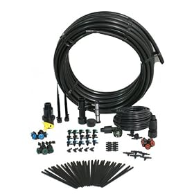 Basic Drip Irrigation Kit for Vegetable Gardens from Drip Irrigation Products