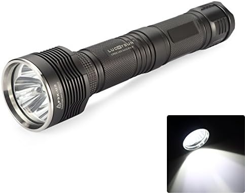 LuckySun F3X 3 - Cree U2 LEDs 2500lm 26 watt 6 - modes LED Flashlight Torch Hard Anodized