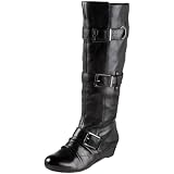 Miss Sixty Women's Daker Boot,Black,37.5 EU (US Women's 7.5 M)