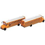 HO International 3800 School Bus, Yellow/White