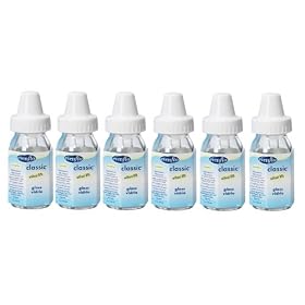 Evenflo BPA-Free Classic Glass Bottle Set- 4oz 6pk
